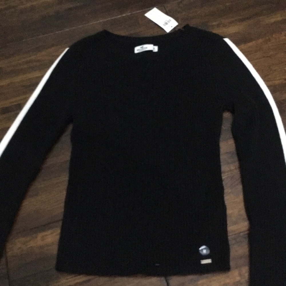 Black tight sweater from hollister